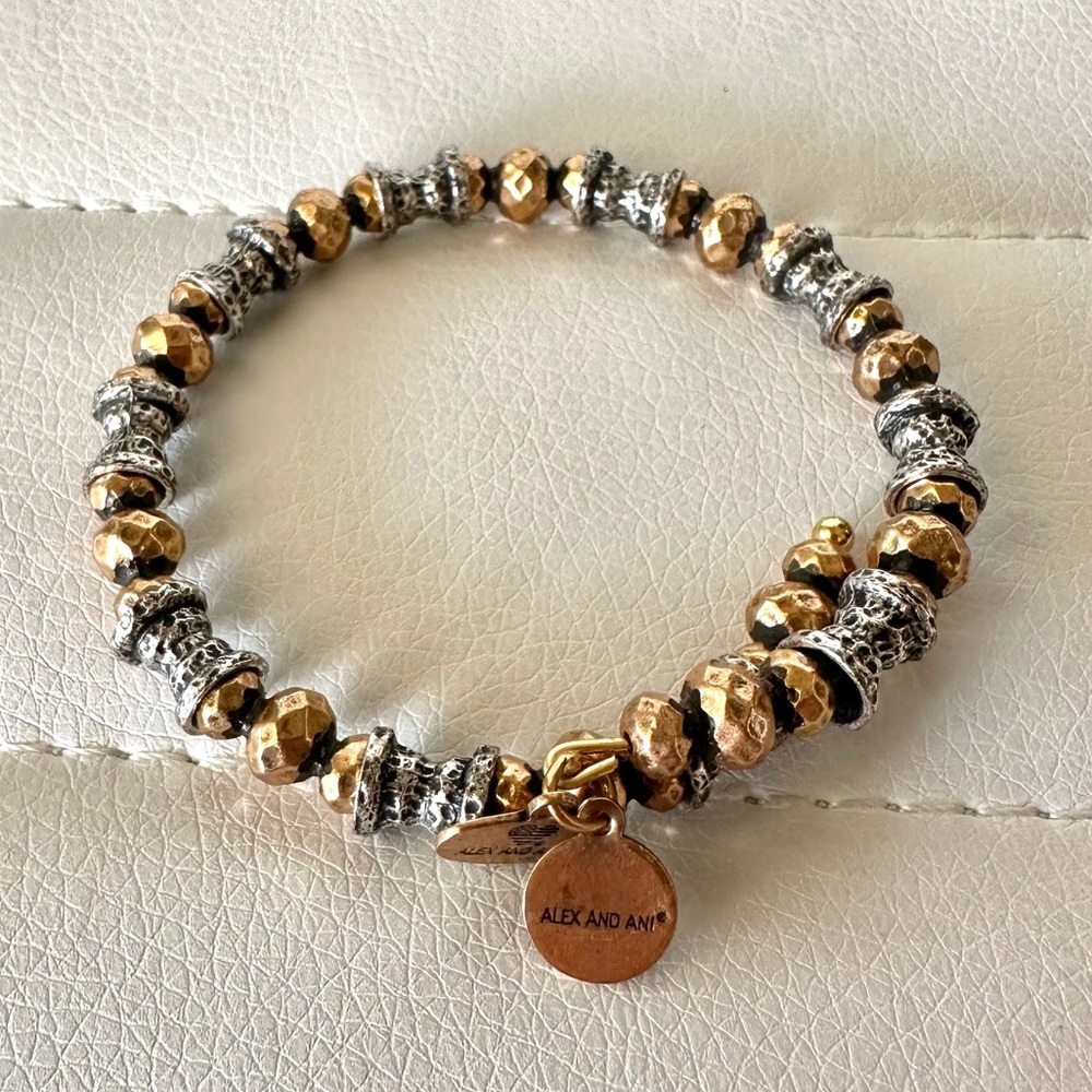 Alex and Ani Vintage Sixty Six Wrap Bracelet